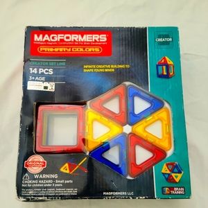 Primary Color Magnetic Construction Set